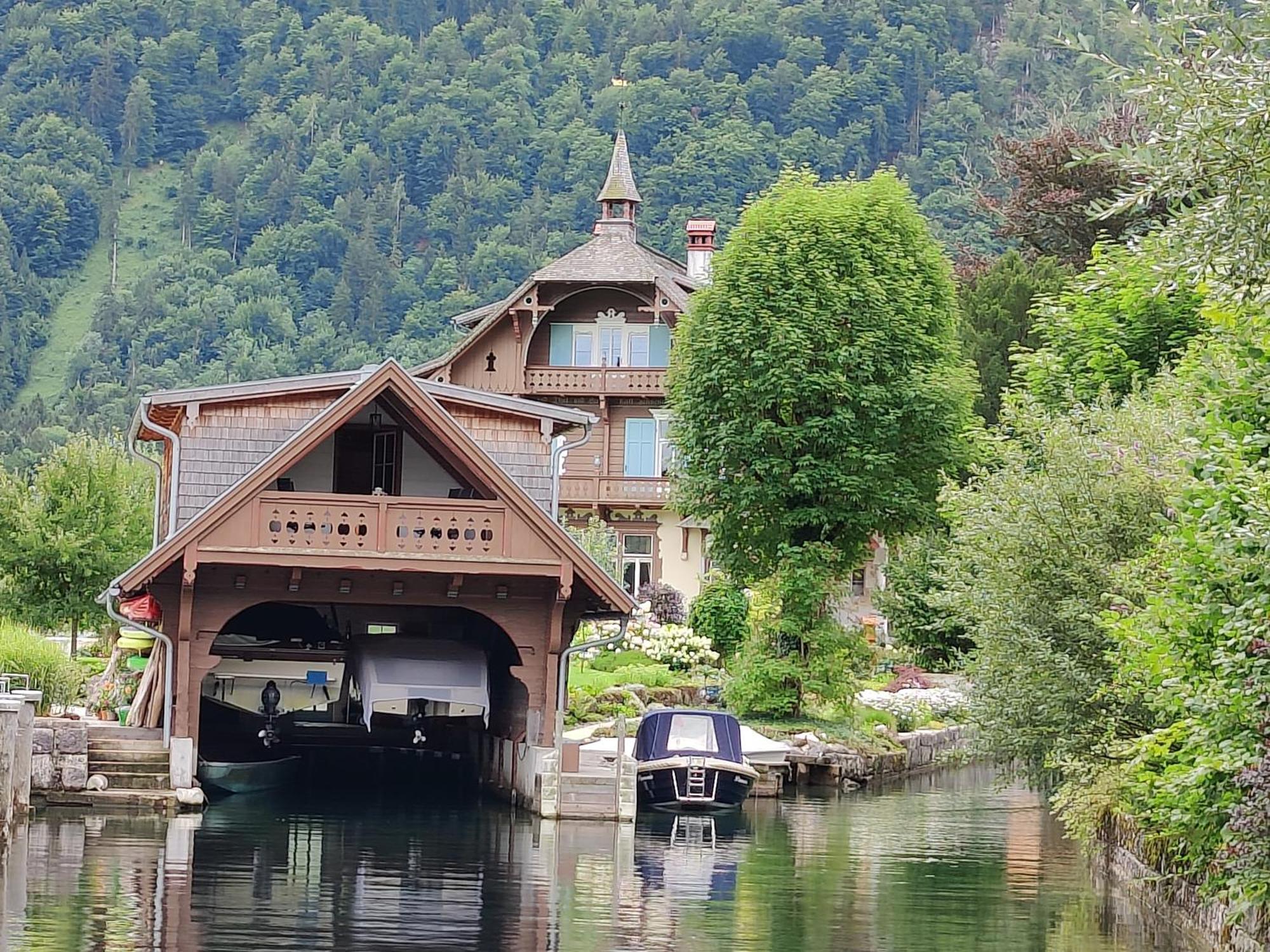 Wohnen Am See Villa Schroetter Direkt Am Traunsee Rindbach Extérieur photo